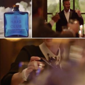 Haig Club Whisky Dinner with David Beckham styled by Angela Moffat